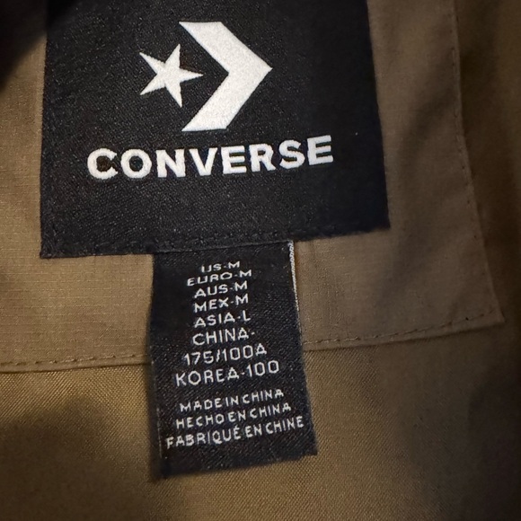 Brand New Converse Hooded Long Puffer Jacket Size M NWOT - Picture 7 of 9